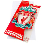 Liverpool FC Crest Birthday Card Fan Official Merchandise Xmas Birthday Gift