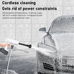 6in1 Cordless Pressure Washer W/Spray Nozzle 12000mAh 2.4mpa Power Cleaner