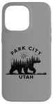 Coque pour iPhone 14 Pro Max Park City Utah Vacation Ours Forêt Soleil