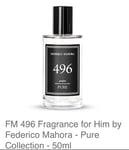 FM 496 Pure Collection Federico Mahora Perfume for Men 50ml