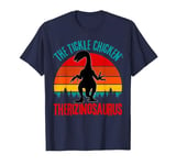 Funny Dinosaur Therizinosaurus The Tickle Chicken Kids Retro T-Shirt