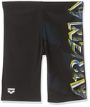 Arena b Draft jr Jammer Maillot de Bain Garçon, Black/Multi, FR : S (Taille Fabricant : 6-7)