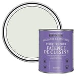 Rust-Oleum Peinture Verte Résistante à l'eau pour Faïence de Cuisine, Finition Brillante - Sauge 750ml