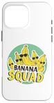 Coque pour iPhone 16 Pro Max Banana Squad Lunettes de soleil amusantes assorties Motif fruits