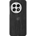 OnePlus 13 Wood Grain Magnetic -suojakuori. Musta