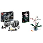 LEGO Star Wars 75347 Le Bombardier TIE, Maquette Vaisseau avec Figurine de Droide Gonk & 10311 Icons Orchid Artificial Plant Building Set with Flowers, Home Décor Accessory, Botanical Collection