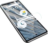 [2 Pièces Hydrogel Protecteur D'écran Pour Google Pixel 7 Pro, Souple Haute Définition Transparent Tpu 3d Film [Sans Bulles][Anti-Rayures] [Non Verre Trempé]