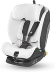 Maxi-Cosi housse d'été en coton biologique pour Titan i-Size, Housse pour siège auto enfant, Matière respirante qui absorbe l'humidité, Lavable en machine, Coton durable, Blanc naturel