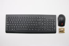 Lenovo ThinkStation P340 Wireless Keyboard Mouse Nordic Black 01AH849