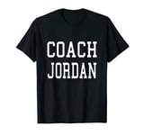 Coach JORDAN Custom Football Soccer Baseball Team T-Shirt