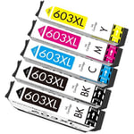 Cartridgeify 603 XL kompatibel med Epson 603 603XL Multipack-kompatibla bläckpatroner, för Expression Home XP2100 XP2105 XP31