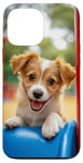 iPhone 13 Pro Max Playful Puppy Colorful Puppy love Dog owner gift Case