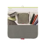 Cricut 2004475 EasyPress Tapis de Protection résistant à la Chaleur pour Machines de Presse à Chaud et projets de Repassage [30,5 x 30,5 cm], Bambou, Gris, 12"x12"