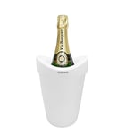 VB VIN BOUQUET FIE 1237 Ice Cooler Wine Cooler White for Serving Wine or Champagne at The Perfect Temperature