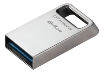 DataTraveler micro USB Memory, 64GB, silver