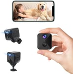 javiscam Spy Camera Hidden Camera,High Video Quality WiFi Wireless Mini Camera,Indoor Camera For Home Security, Small Nanny Cam Night Vision Motion Activated Alerts Secret Surveillance,Baby,Pets