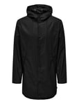 Onsluca Rain Coat Otw Black ONLY & SONS