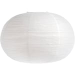 Rice Paper Lampeskjerm Classic White, Ellipse, Classic White