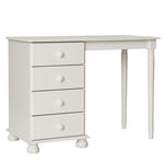 Furniture To Go Copenhagen Single Dressing Table White , (74 x 101 x 48)cm