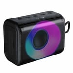 Airaux aa-wm2 bluetooth v5.1 kaiutin,10w tws langaton kaiutin,360°stereo 2000mah rgb kannettavat kaiuttimet soundbox tuki tf-korttia