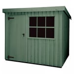 National Trust by Crane Garden Buildings Oxburgh Garden Shed, 1.8 x 2.4m, FSC-Certified (Scandinavian Redwood)