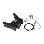 Ortlieb Handlebar Mounting-Set E-Bike w. Lock black Noir