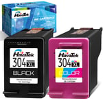 HavaTek Remanufactured 304 XL Black Colour Ink Cartridges for HP 304XL Combopack for HP Envy 5010 5020 5030 5000 5032 5034 5050 5055 Deskjet 2630 2620 3720 3730 3755 2622 3760 2632 AMP 130 100 Printer