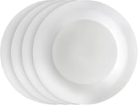 Denby 53048905 James Martin Everyday 4 Piece Dinner Plate Set, Porcelain