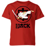 Samurai Jack They Call Me Jack Kids' T-Shirt - Red - 11-12 Years