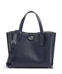 Coach Willow 24 Handbag navy