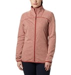 Columbia Firwood Camp Veste Polaire zippée Femme Dusty Crimson FR: XS (Taille Fabricant: XS)