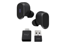 Logitech Zone True Wireless - ægte trådløse øretelefoner med mik.