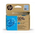 Cartouche d'encre originale HP EvoMore 924e Cyan