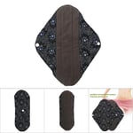 Women Health Reusable Bamboo Charcoal Menstrual Pad Cloth Washable Mama