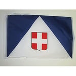 AZ FLAG Drapeau Haute-Savoie 45x30cm - PAVILLON département Haut-Savoyard 30 x 45 cm Haute qualité