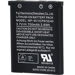 Praktica PRA158 NP-45 Lithium-Ion Battery for WP240, Z250 and Z212 Luxmedia Cameras, Black