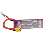 Hacker Pack de batterie (LiPo) 7.4 V 2400 mAh Nombre de cellules: 2