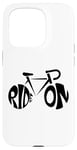 Coque pour iPhone 15 Pro Ride On - Vélo - Cyclisme