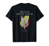 Belgian Special Force Army Armed Forces Belgium Defense T-Shirt