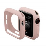 Compatible avec Apple Watch Series SE 6/5/4, Coque de Protection en TPU Ultra Fine de 40 mm et résistante aux Chocs pour Rose Sable