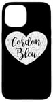 Coque pour iPhone 15 Cordon Bleu Heart Apparel - Joli Cordon Bleu Lover Design