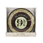 Harry Potter Platform 9¾ 10" Wall Clock in Gift Box-Official Merchandise, Multi-Coloured