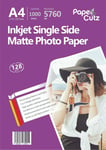 A4 Single Sides Matt Inkjet Photo Paper 128Gsm 1000 Sheet Wholesale