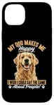 iPhone 14 Plus Golden Retriever Dog Breed Fur real, I’m the paw-fect Case