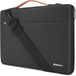 13 Pouces Sacoche Ordinateur Portable Imperméable Sac À Main Bandoulière Housse Protection Mallette Pour 13" Macbook Air/13.5" Surface Book/Surface Laptop 2 3 4/13.3" Thinkpad L380 L390 Yoga