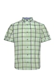 Checked Slubyarn Shirt Green Tom Tailor