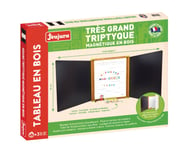 Tableau Grand Triptyque En Bois Magnet