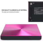 DVD CD Writer USB 3.0 External Burner Reader Player Record Driver For Laptop(Ro