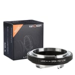 K&f Concept Adapter Canon Fd To Leica M Fd-l / M Fd-m (1726930961)