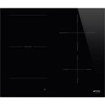 Smeg SI1M4644D Classic Induktionskogeplade 60 cm, sort